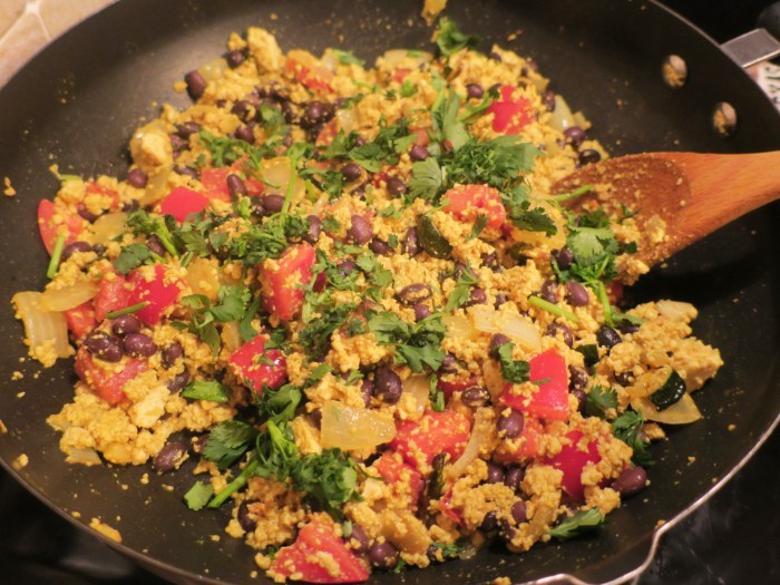 Takin' in Back to the Tofu Scramble